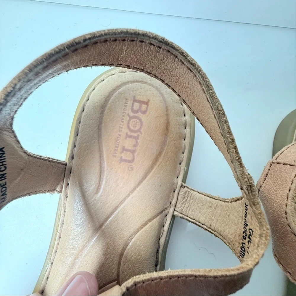 Born Tan Sandals Comfortable Stylish Footwear